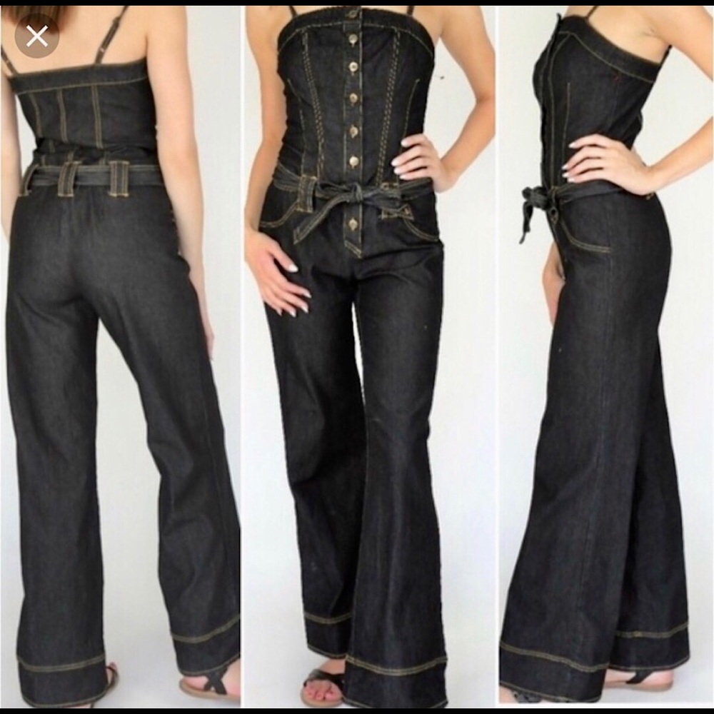 Denim jumpsuit